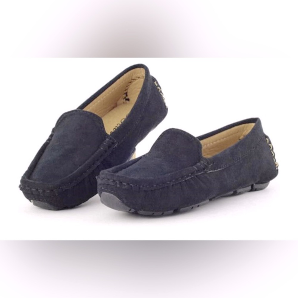 Kid’s Soft Suede Slip-ons